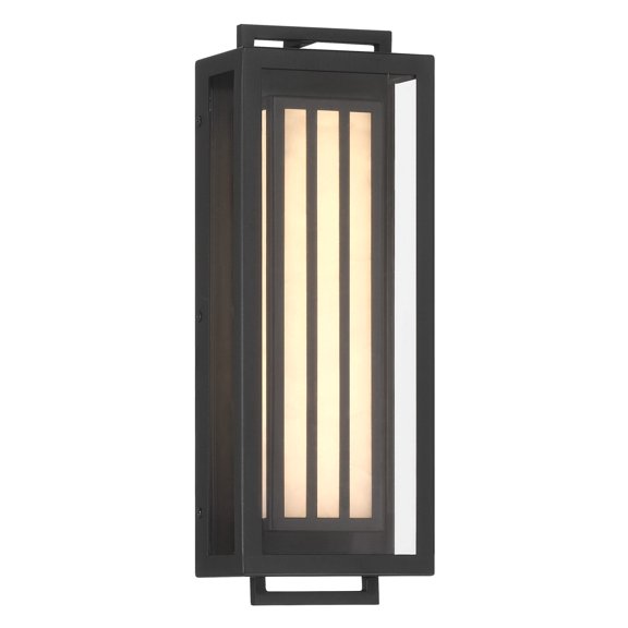 The Great Outdoors 77500-66-L Eastly 16" Tall Ada Led Outdoor Wall Sconce - Sand Coal