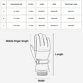 thumbnail image 3 of FAMTKT Toddler Girls Boys Snow Gloves Kids Water Proof Ski Mitten Winter Warm Gloves for Baby Boy Girl, 3 of 7