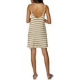 thumbnail image 3 of O'Neill Women's All Day Morette Stripe Spaghetti Strap Dress, 3 of 4