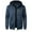 Navy, variant on IYTR Men's Fleece Hoodie Zipper Jacket Long Sleeve Warm Sweatshirt Outdoor Sportwear Black L Black L