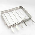 thumbnail image 3 of BBQ Dragon Domino Style Kabob Skewer and Rack Set for Grills, 3 of 9