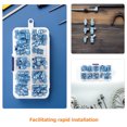 thumbnail image 3 of HONMEET 100Pcs Grease Fitting Accessory Kit with Compatible Thread and Anti-Wear Zinc Plating, 3 of 7