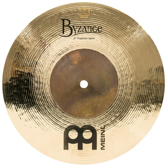 Meinl 10" Byzance Polyphonic Splash, Brilliant