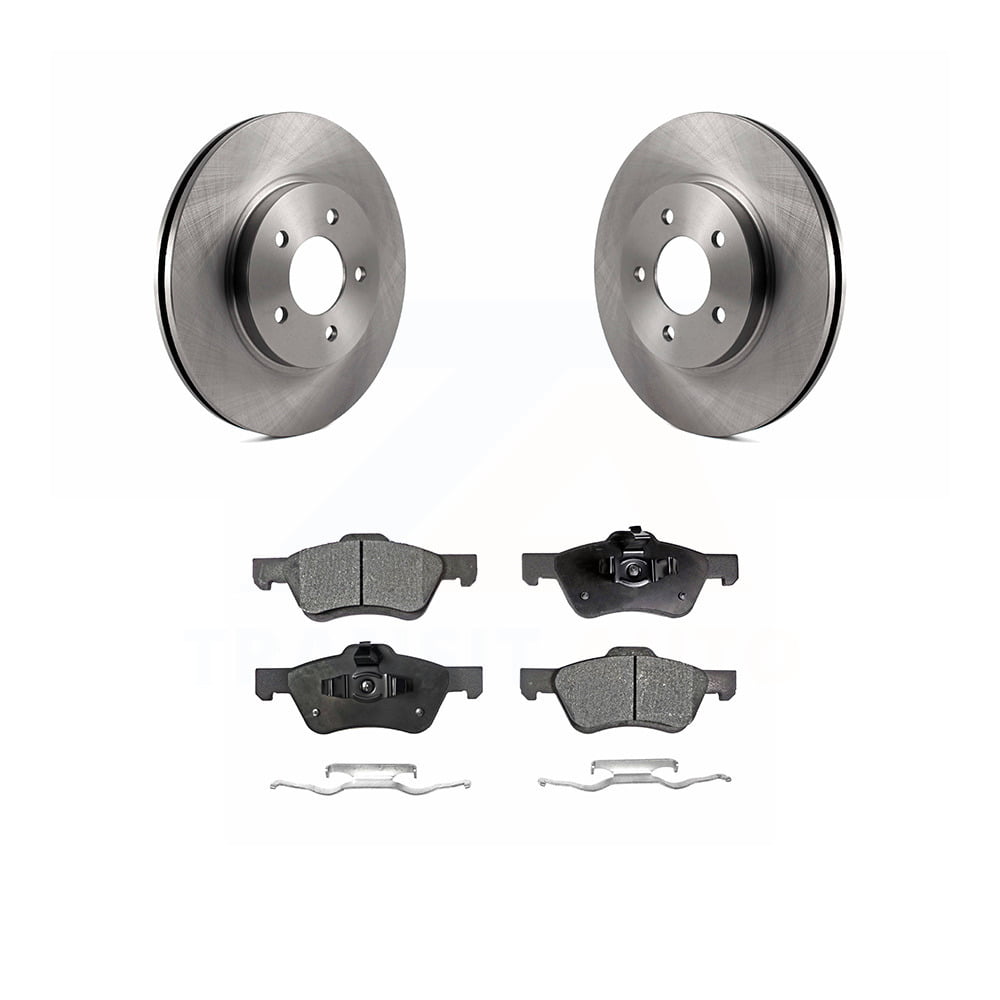 For Ford Escape Mercury Tribute Mariner Front Brake Rotors And Metallic Pads