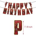 thumbnail image 5 of Adornos para tartas con diseño de superhéroes de Disney, Iron Man, Los Vengadores, pancarta en espiral, globos de látex para decoración de fiestas de cumpleaños infantiles, 5 of 5