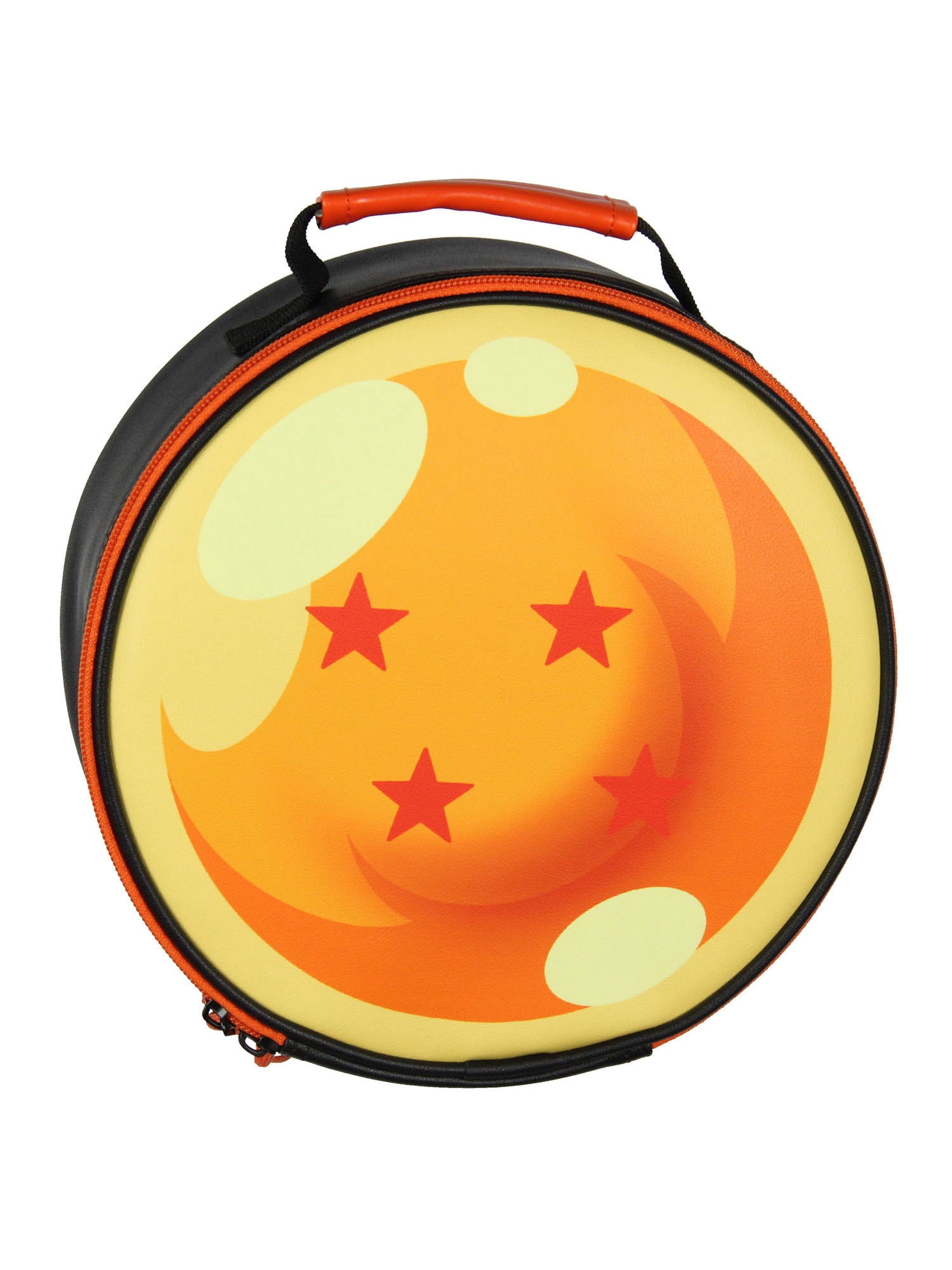 Dragon Ball Z Lunch Box Zip Around Dragon Ball Insulated Circle Lunch Bag Tote For Hot and Cold Food, Drinks, and Snacks 10"