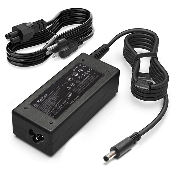 45W 19.5V 2.31A AC Adapter Laptop Charger Replacement For Dell Inspiron 15 3000 5000 7000 11-3000 13-5000 17-5000 17-7000 Series Power Supply Cord