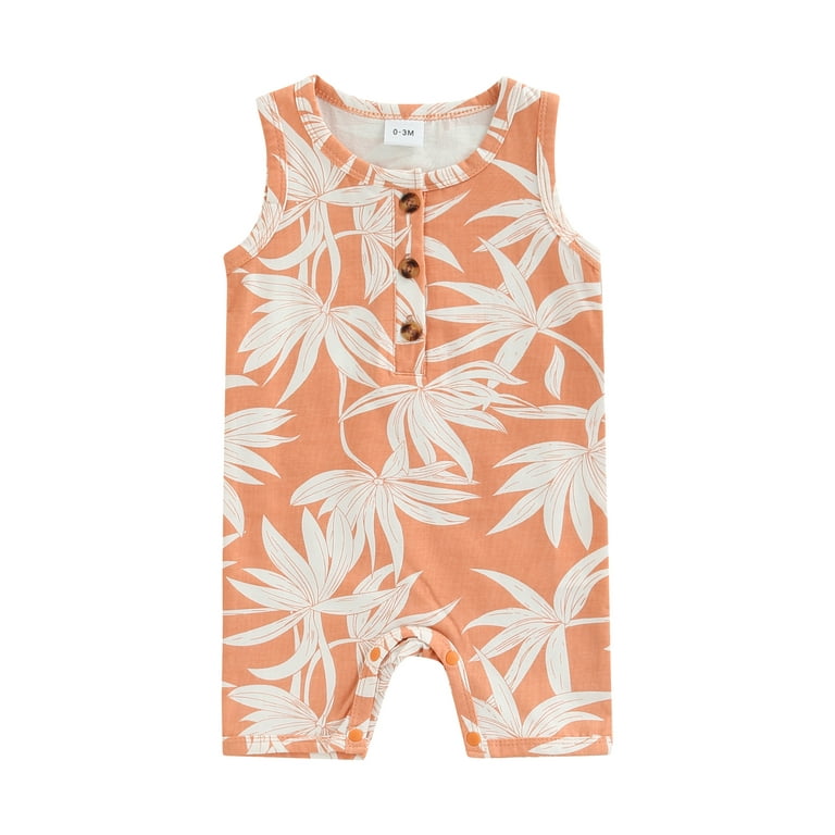 Baby hawaiian romper sale