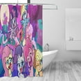 thumbnail image 3 of My Lit-tle Pony Shower Curtains for Bathroom, Shower Curtain Sets for Home Decor Waterproof Fabric Bath Curtain with 12 Hooks 72 x72 Inch, 3 of 8