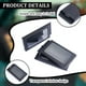 thumbnail image 5 of 24 cajas de regalo Kraft negras de 4,1×0,6×7,8 pulgadas para galletas, con ventana visible de PVC, cajas de papel Kraft plegables para dulces., 5 of 6