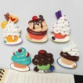 thumbnail image 6 of Leadrop 3D Cupcake Fridge Magnet Simulation Dessert Resin Refrigerator Magnet Home Office Kitchen Locker Simulation Food Decoration, 6 of 10