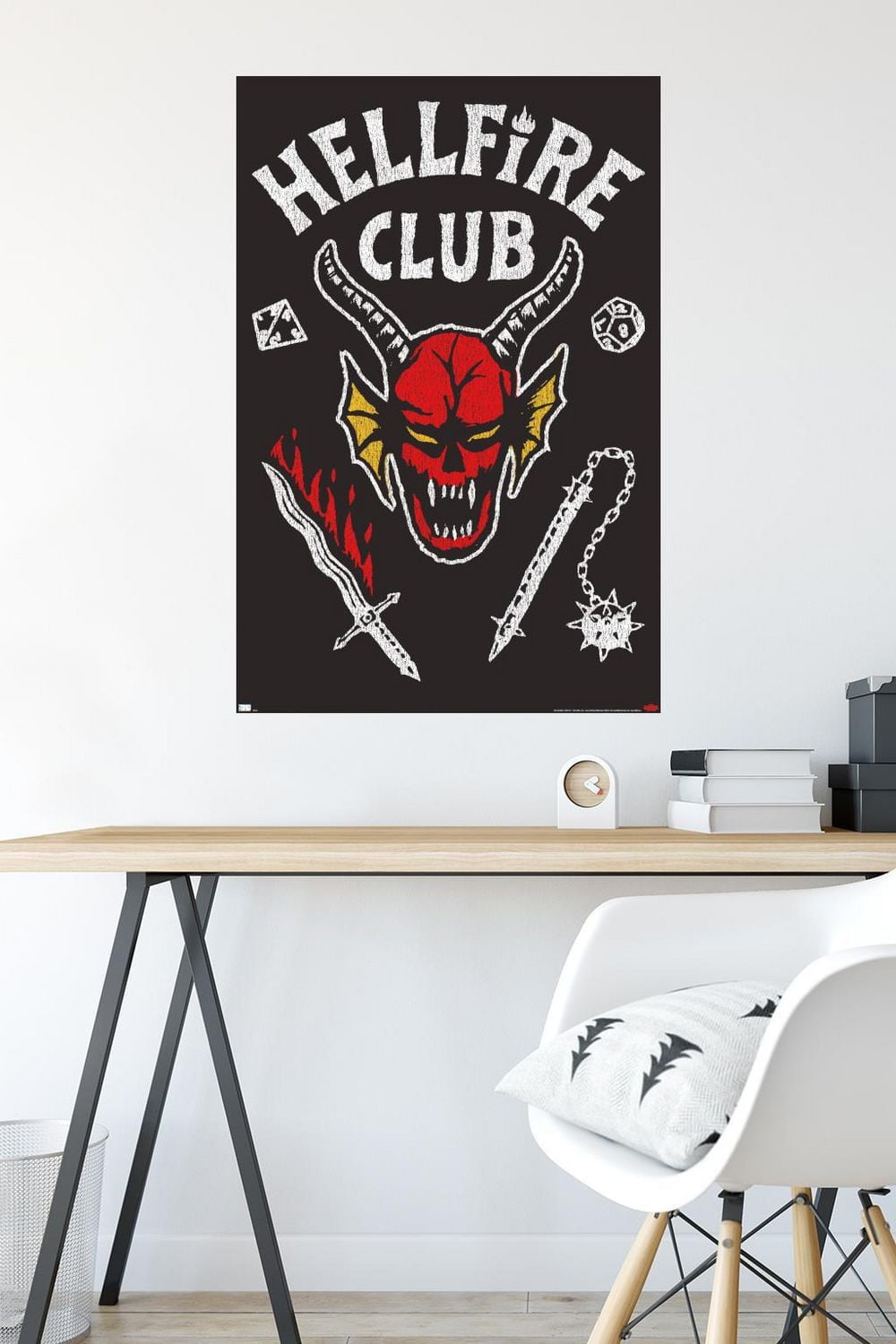 Netflix Stranger Things: Season 4 - Hellfire Club Wall Poster