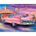 thumbnail image 1 of Diamond Painting (DB5704) 5D DIY Car Square Rhinestone Imagen Kit 45x60cm Rosa Hugtrwg Para estrenar, 1 of 1