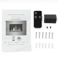 thumbnail image 5 of 35"x22" XL Large 1500W Electric Fireplace Wall Mount Heater w/ Remote Adjustable, 5 of 5