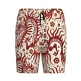 thumbnail image 3 of Picia Dragons1 Pajama Shorts for Men, Men's Pajama Bottoms, Sleepwear,Short Pajama Pants-, 3 of 9