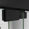 thumbnail image 6 of DreamLine Encore 36 in. D x 60 in. W x 78 3/4 in. H Bypass Shower Door in Satin Black and Left Drain Black Base Kit, 6 of 18