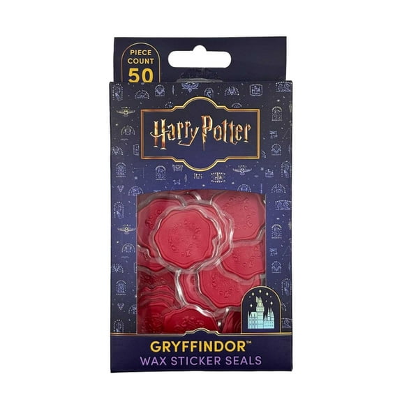 Harry Potter Harry Potter: Gryffindor Wax Sticker Seals (Set of 50), (Hardcover)