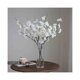 thumbnail image 1 of Jarrón transparente con flores de cerezo artificiales for sala de estar, arreglo decorativo for interiores, 1 of 5