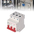 thumbnail image 4 of 3P Breaker, Modular Structure Miniature Circuit Breakers PC Shell Household Air Switch With Overload Protection For Distribution Box For Lighting Equipment, 4 of 8