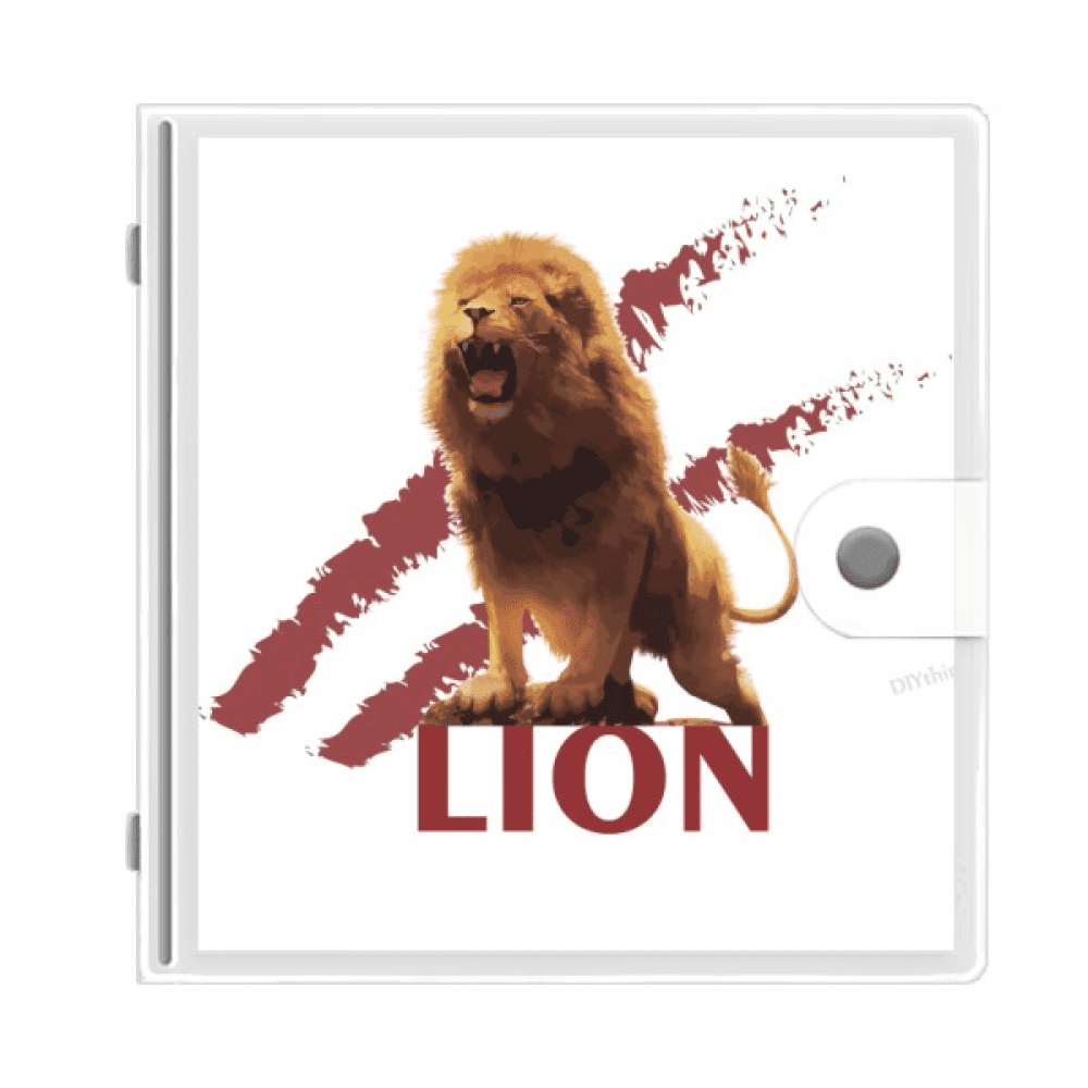 Feline Lions Ferocious Creatures Photo Album Wallet Wedding Family 4x6 - Feline Lions Ferocious Creatures Photo Album Wallet Wedding Family 4x6 -