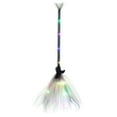 thumbnail image 2 of Halloween Witch Broom with LED Light, Witches Broomsticks Cosp|ay Props, Accessories,Dance Props Accessories Dress Up Broomstick Party Accessories - A, 2 of 4
