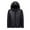 Black, variant on Puntoco Women Coats Clearance,Men Solid Thicken Hooded Zipper Youthful Vitality Cotton-Padded Jacket Coats Blue 6(L)
