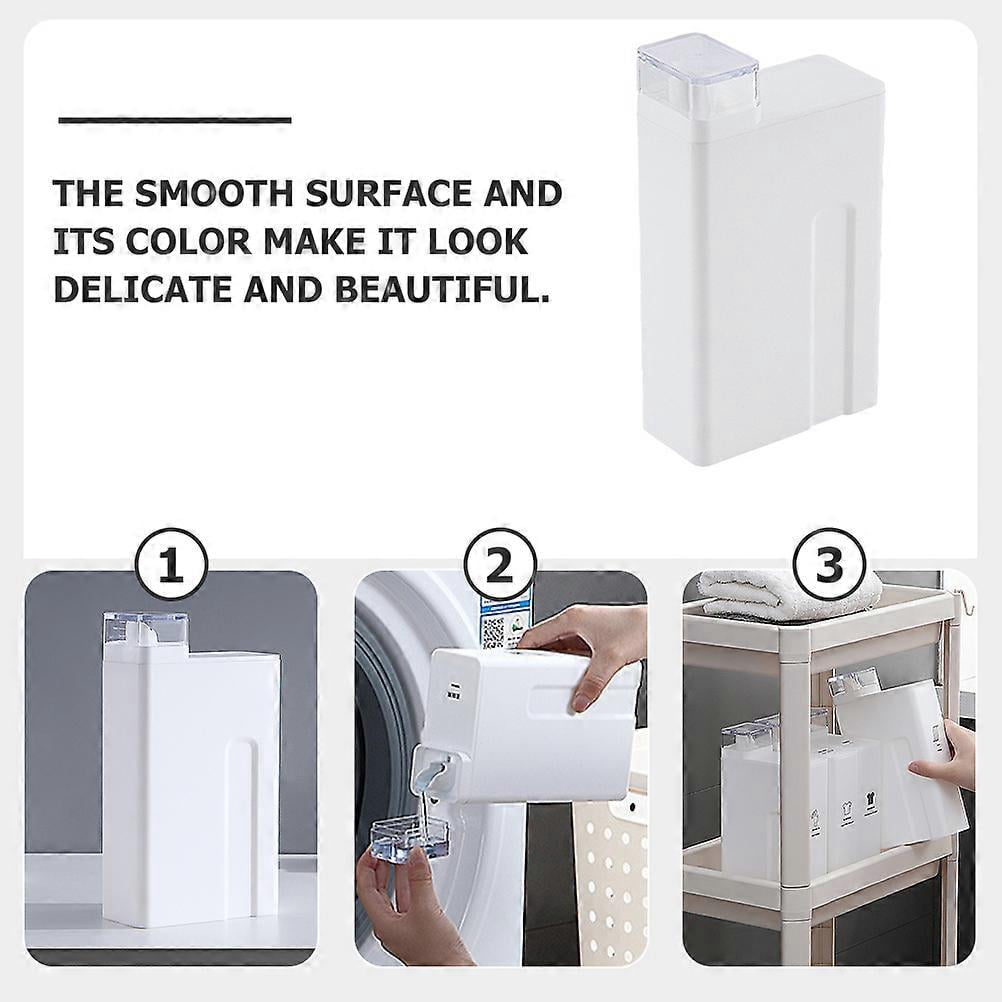 Empty Laundry Detergent Bottle Household Shower Gel Bottle Replaceable Soap Dispenser