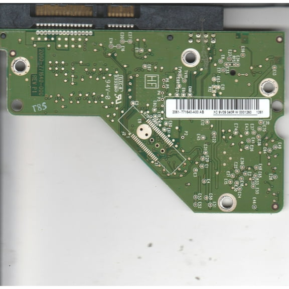 WD10EADS-42P6B0, 2061-771640-A00 AB, WD SATA 3.5 PCB