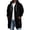 Black, variant on Long Hoodie for Men Plus Size Loose Warm Zip Up Fleece Jacket long Sleeve Knee Length, Full Zip Bomber Jacket with Pockets, Winter Coat for Men Black L