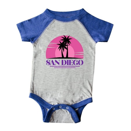 

Inktastic San Diego California Beach Souvenir Gift Baby Girl Bodysuit