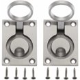 thumbnail image 1 of Hatch Handle Hidden Cabinet Hatch Locker Handle Fontainebleau 62 x 44mm 2 Pack, 1 of 5
