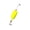 Yellow, variant on Necvior Fishing Float Bobbers Weighted With Coppers Pendants Swivels Rings for Saltwater and Freshwaters Angling