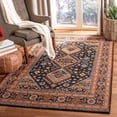 thumbnail image 2 of SAFAVIEH Classic Vintage Serrena Oriental Polyester Area Rug, Black/Rust, 6' x 9', 2 of 11