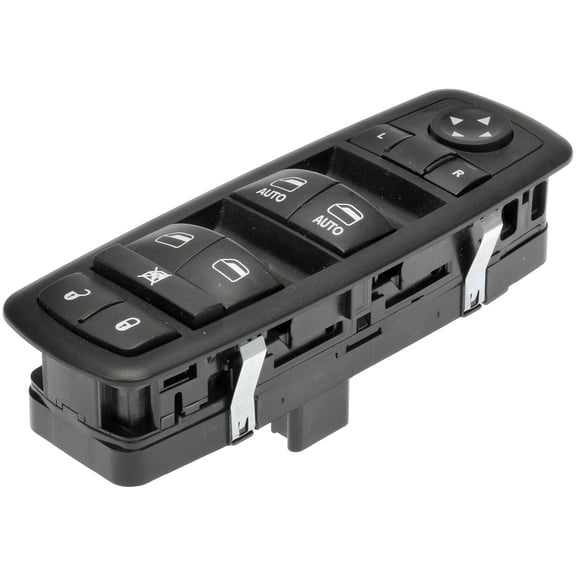 Dorman 901-483 Front Driver Side Master Window Switch - Left Side - 10 Button for Specific Chrysler / Dodge Models