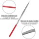 thumbnail image 4 of 10Pcs Mini Diamond Needle Files for Manual Modeling Carpentry Polishing for Wood Jewelry DIY Metal (2 mm x 100 mm), 4 of 5