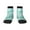 2 Black-1, variant on Blue Marble Pattern Quarter Crew Socks,Toe Seamed Ankle Socks,Cotton Cushioned Breathable Athletic Crew Sports Socks