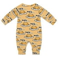 thumbnail image 2 of Gudetama Baby Footless Rompers, Long Sleeve Baby Onesie Jumpsuit for Boys Girls, 2 of 8