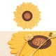 thumbnail image 4 of Inteprter Posavasos de corcho Salvamanteles de girasol Copa de PVC / Soporte para maceta Posavasos colgantes Almohadilla aislante Evitar marcas quemadas Mostrada No.1 Inteprter HA027528-01, 4 of 6