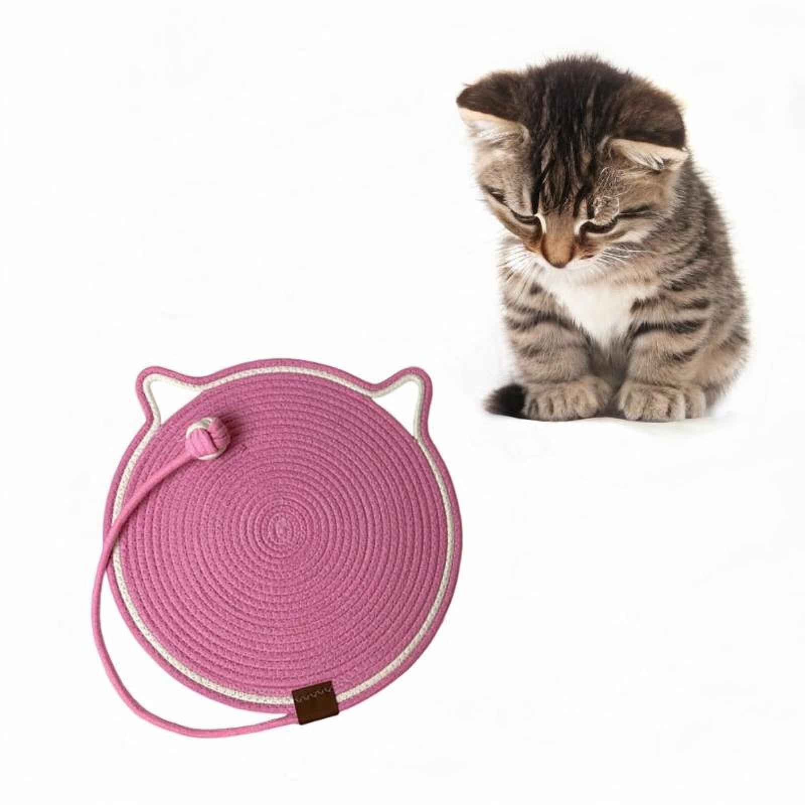 Bvdfgk Cat Scratch Mat Anti Slip Claws Cat Scratching Pad for Rug Bed Sofa