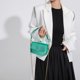 thumbnail image 4 of Bolso bandolera con cadena de color metálico para mujer Bolso de hombro Y2K Bolso de moda (Verde) FLhrweasw Nuevo, 4 of 8