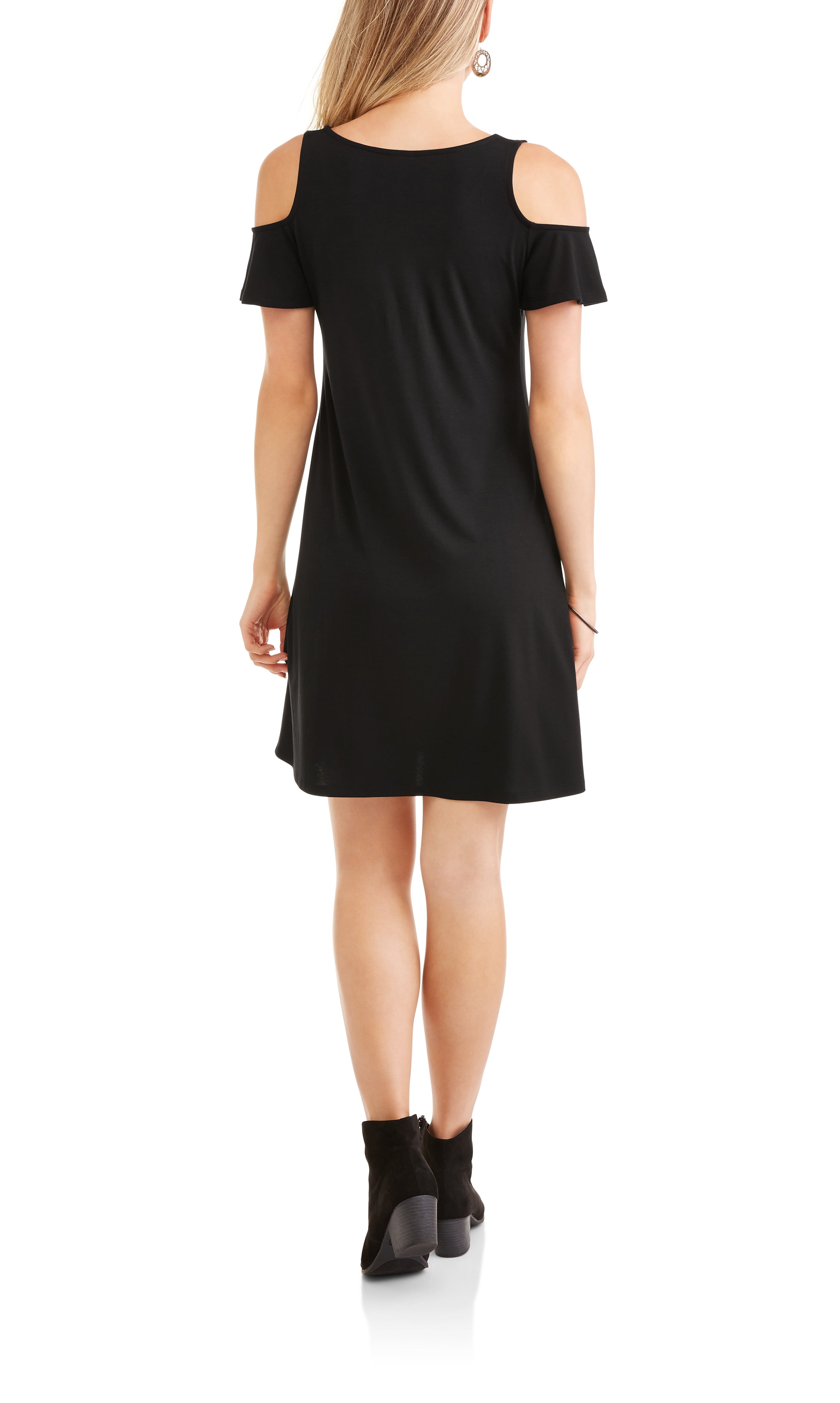ladies cold shoulder dresses
