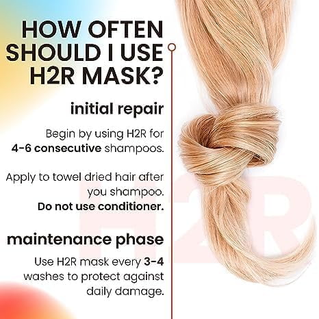 Leave in Hair Treatment Mask | Molecular Hair Repair Mask for Hair Bonding Treatment | Hair Growth for Thinning & Split Ends | 3 Minutes to Repair Hair Damage from Bleach, Chemicals & Heat