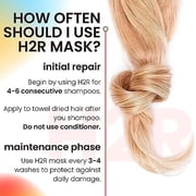 Leave in Hair Treatment Mask | Molecular Hair Repair Mask for Hair Bonding Treatment | Hair Growth for Thinning & Split Ends | 3 Minutes to Repair Hair Damage from Bleach, Chemicals & Heat