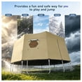 thumbnail image 5 of Protective Cover for Jumping Tents Outdoor Trampoline Tent Protective Shield Windproof Shelter for Backyard And, 5 of 5