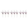 thumbnail image 1 of ZheElen 3pcs/set Wide Artificial Plant Versatile Décor Choice For Any Setting purple 3Set, 1 of 6