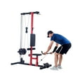 thumbnail image 6 of Luku LAT Pull Down Machine with High and Low Pulley Station, LAT Row Cable Machine with Adjustable Legs Support, Heavy Duty Back Exercise Equipment for Home Gym Strength Training, 6 of 6