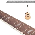 thumbnail image 4 of 41 Inch 20 Frets Acoustic Folk Guitar Fretboard with Dot Pattern Inlay Guitar Fretboard DIY Replacement Guitar Neck Rosewood, 4 of 7