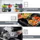 thumbnail image 3 of Juego de 5 Contenedores de Vidrio VERONES para Preparación de Comidas, 36 oz con 3 Compartimentos, 3 of 7