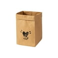 thumbnail image 2 of HSQJHJF Washable Kraft Paper Bag Thickened And Green Plants Pot Decoration Large Capacity Refrigerator Kitchen Thickened Waterproof Storage Bag, 2 of 6