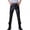 Black, variant on Aoochasliy Mens Jeans Men's New Full Fashion Autumn Winter Moto Biker Slim Fit Leather Long Pants